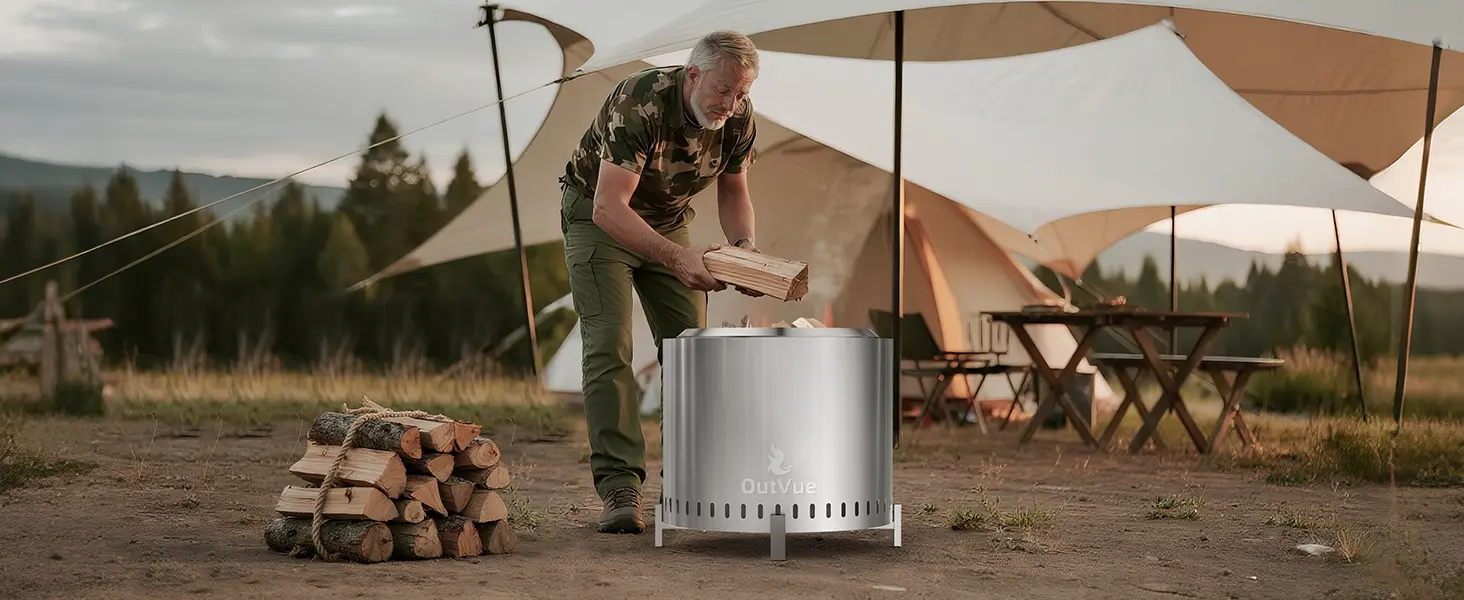 Outvue Wood Burning Fire Pits